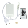 Controlador tira LED 220V con mando a distancia