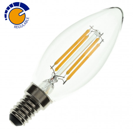 LED Filament Bulb - Candle,...