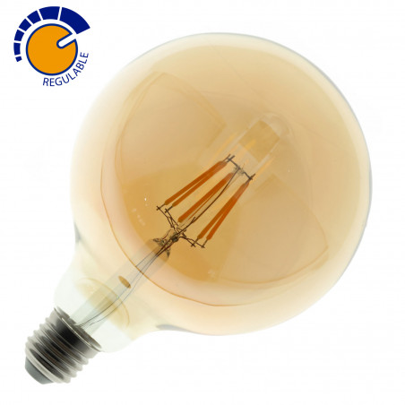 LED Bulb - Globe, 6W, 360º,...
