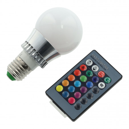 Led bulb RGB 5W