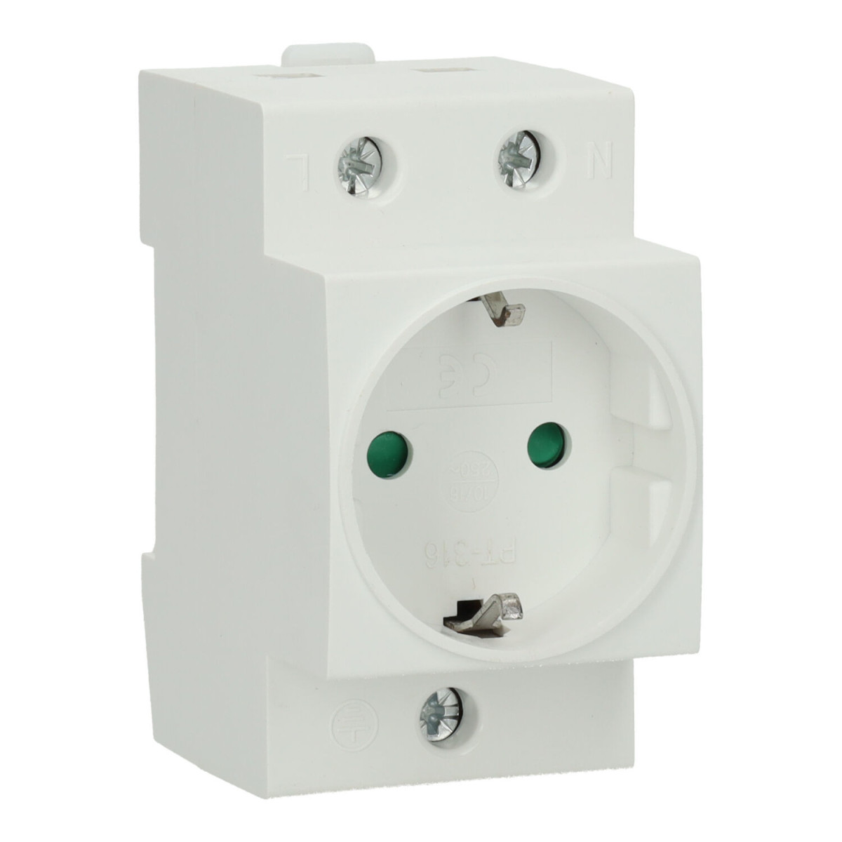 Schuko 16A base de plugue para painel elétrico