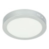 LED Ceiling Light - Round, 18W silver
