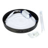 LED Ceiling Light - Round, 18W BLACK