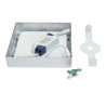 Plafonnier LED carré de 18W ARGENT