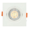 Led Downlight 7W quadrado PC series