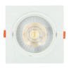 12W square downlight PC series