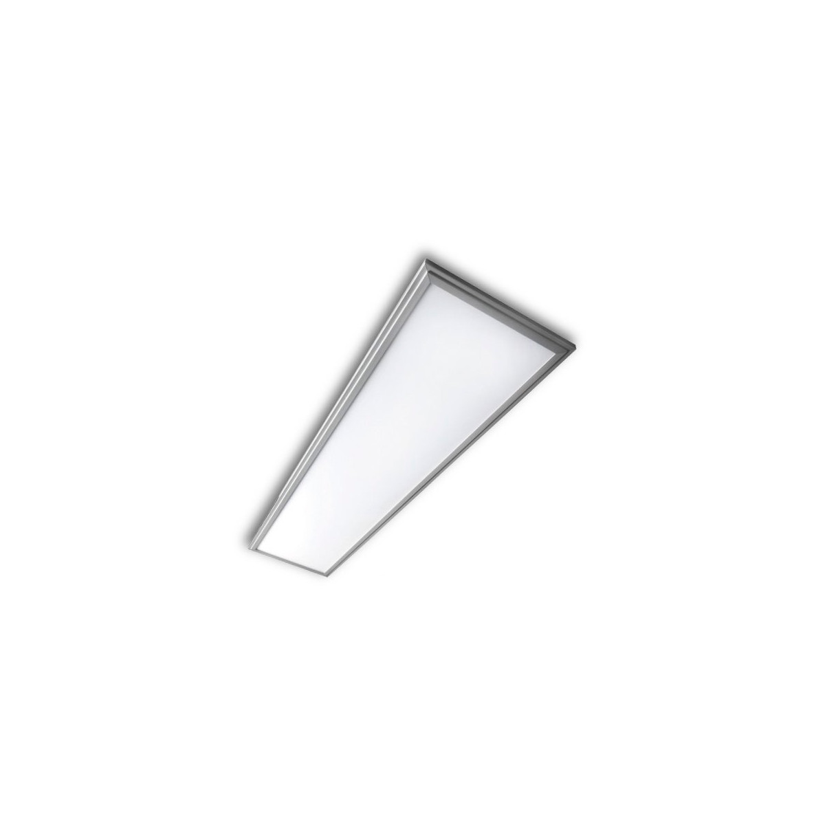 Extra-slim 40W, 30 x LED ceiling panel, Silver