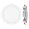 Panneau led 8W rond avec coupe ajustable
