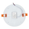 22W Adjustable rimless panel - round