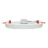 Downlight panneau circulaire sans bordure - 22W, coupe réglable