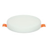 Downlight panneau circulaire sans bordure - 22W, coupe réglable