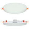 22W Adjustable rimless panel - round