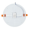 Downlight panneau circulaire sans bordure - 32W, coupe réglable