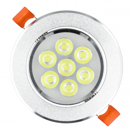 LED Downlight - Silver, 7W