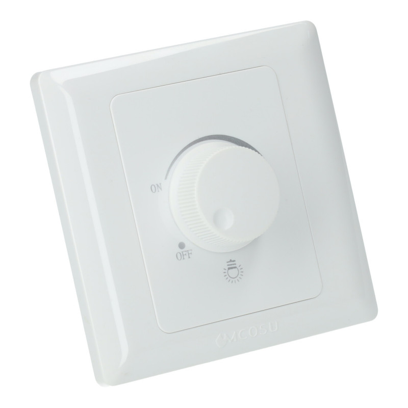 Betasten Wens dubbele LED dimmer switch for a 220V installation with a maximum load of 630W