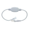 Kit prise rapide bande led 220V coupe 20cm