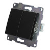 Switch key 2 gang 1 way PC series