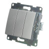 Interruptor triplo 10A série PC