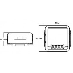 Interruptor de pastilla Wi-Fi 400W