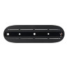 Base carril superficie grande color negro