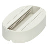Base de rail de petite surface, blanche