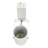 Projecteur GU10 piste de lampe blanche