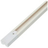 Carril focos led PVC blanco 2 metros