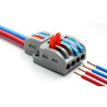 Conector rápido 2 entradas 4 saídas 0,08-4mm²