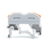 Conector rápido para calha DIN 1 entrada 1 saída 0,08-4mm²