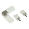 Conector l de Fita LED 10mm 220V