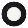 Downlight panel 3W round BLACK