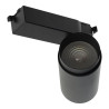 30W LED tracklight black housing, adjustable angle 3CCT