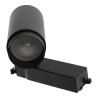 Projetor de calha LED preto de 30W ângulo ajustável 3CCT