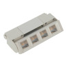 Spot LED linéaire 12W orientable blanc