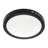Plafonnier LED 24W Rond Noir