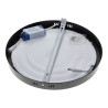 Plafonnier LED 24W Rond Noir