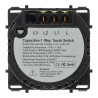 Interruptor táctil doble 2000W