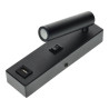 APPLIQUE MURALE ALUMINIUM LED 3W USB