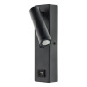 LUZ DE PAREDE DE ALUMÍNIO LED 3W USB