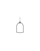 Lampes LED de plafond suspendues, économiques