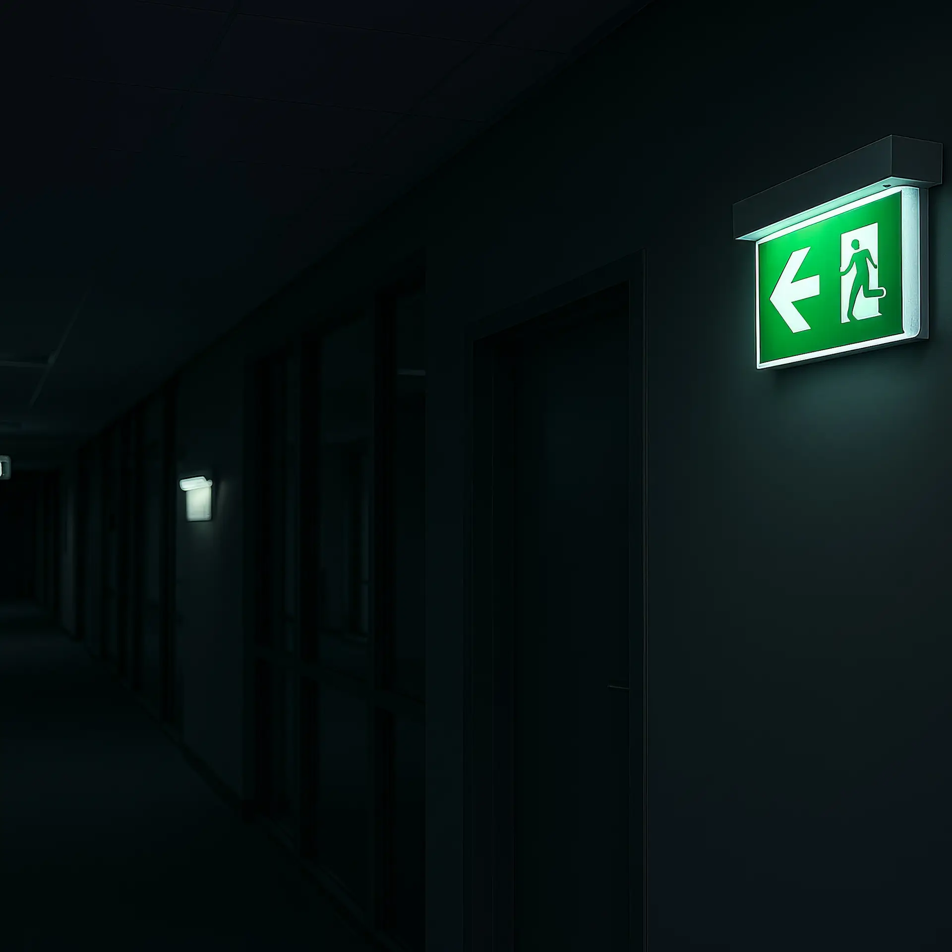 LUZES LED DE EMERGENCIA E SINALIZAÇÃO