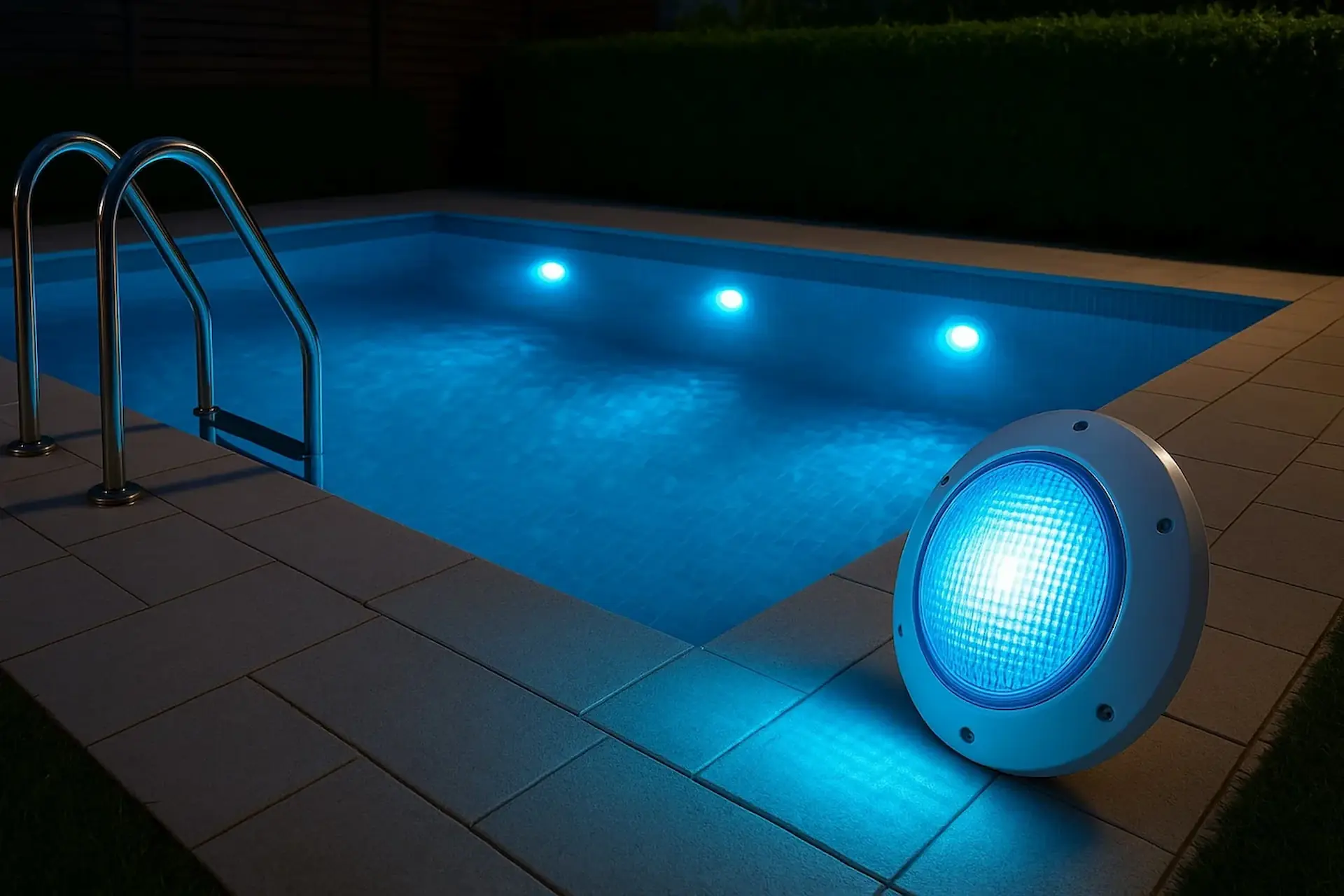 LUZES DA PISCINA LED