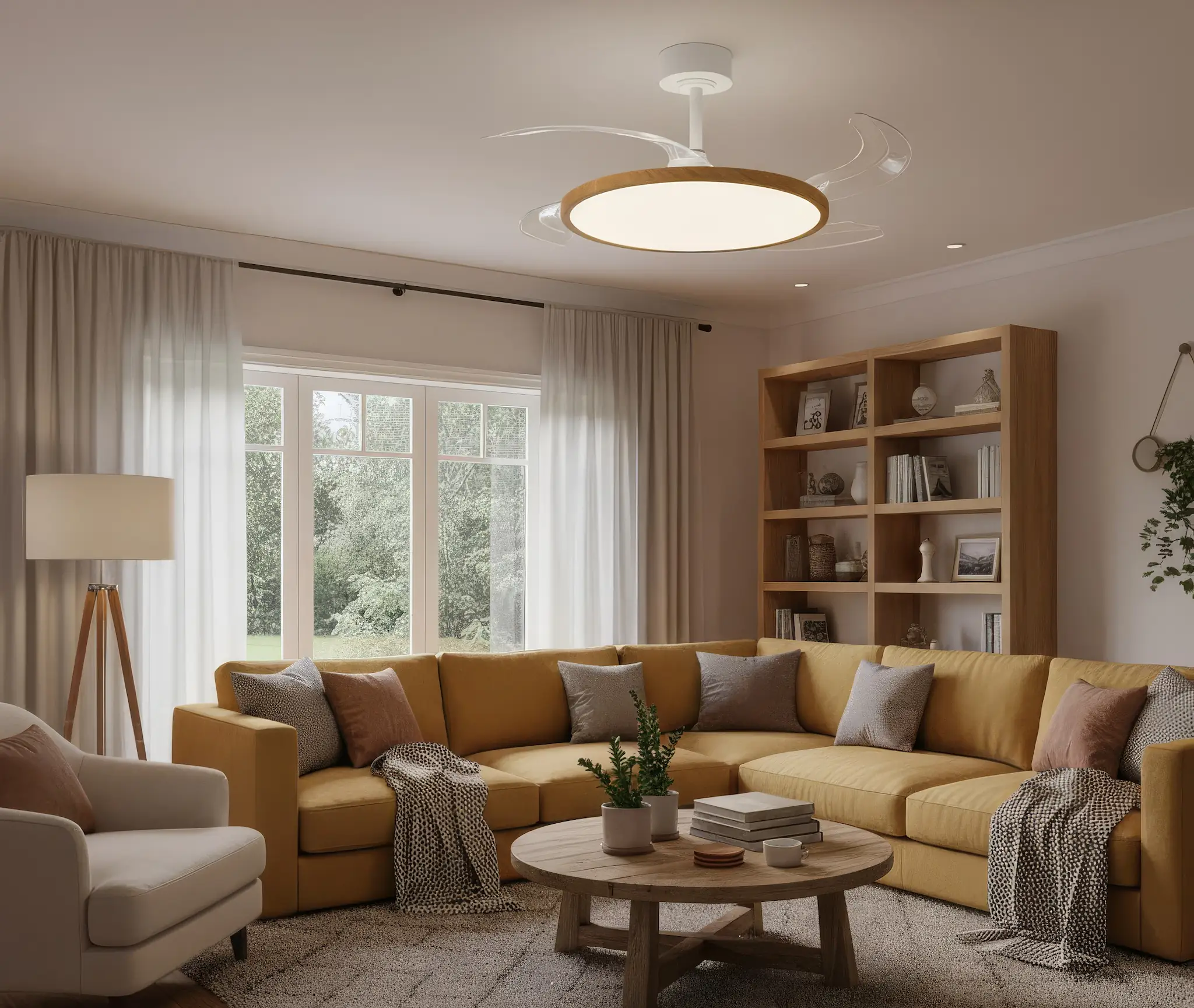 Ventiladores con luz